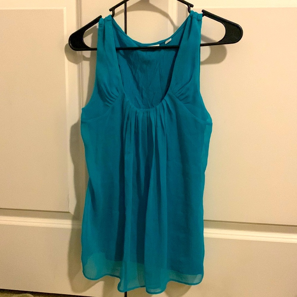 Teal New York and company tank top